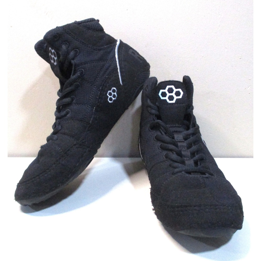 Rudis Colt Blackout Wrestling Shoes Mens 6 Womens 7.5 RUDNC1006-BLKOUT-06